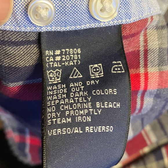 3 Tommy Hilfiger Vintage VTG Y2K 90s Shirts Men's L Button Down L/S - Picture 15 of 16